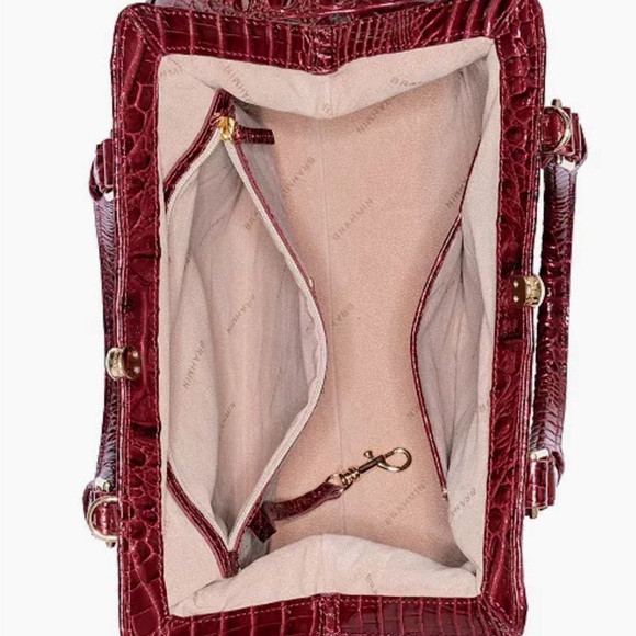 Brahmin
Layla Melbourne Embossed Leather Satchel - Picture 6 of 9